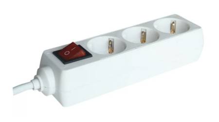 Tracon 3 fejes elosztó, 250 V AC, 3 x SHUKO