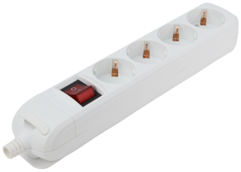 Tracon 4 fejes elosztó, 250 V AC, 4 x SHUKO