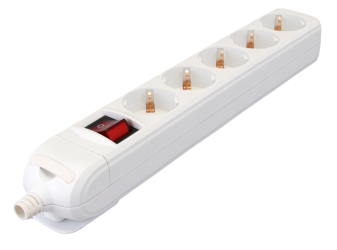 Tracon 5 fejes elosztó, 230 V AC, 5 x SHUKO