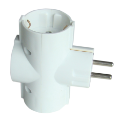 Tracon Csatlakozó átalakító, 230 - 250 V AC, 3 x SHUKO