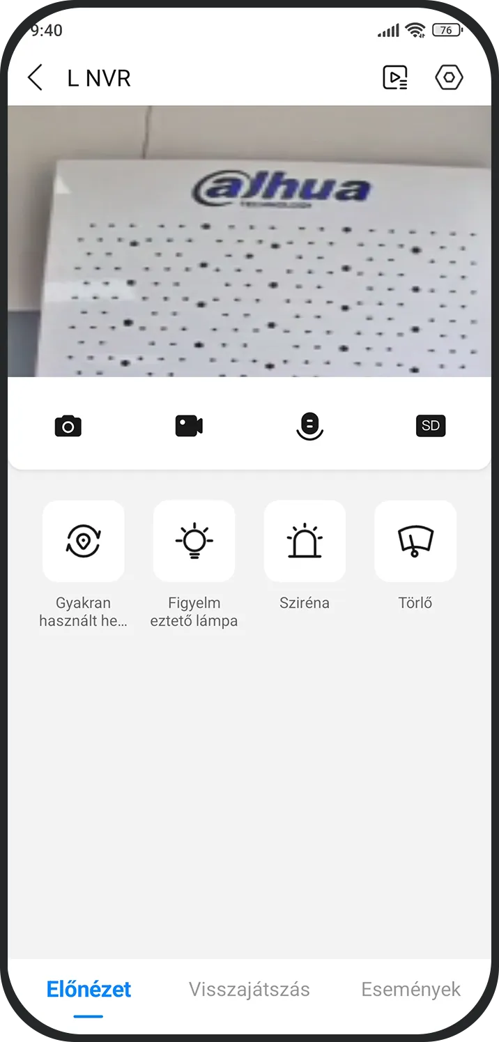 A kamera maximális zoom-szintje.