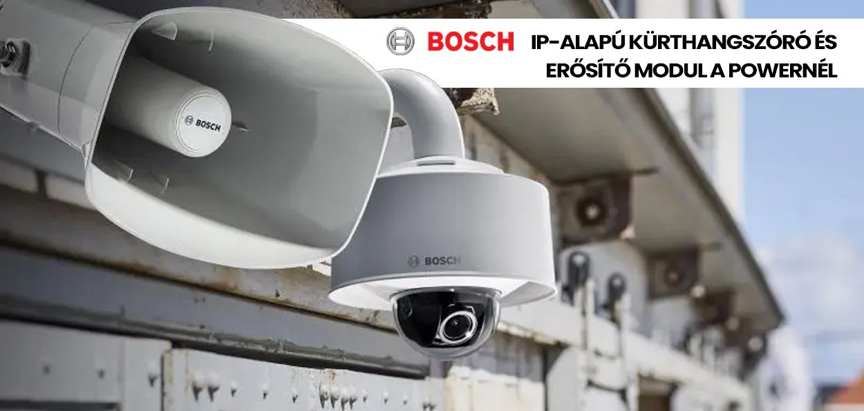 Bosch IP alapú kürthangszóró
